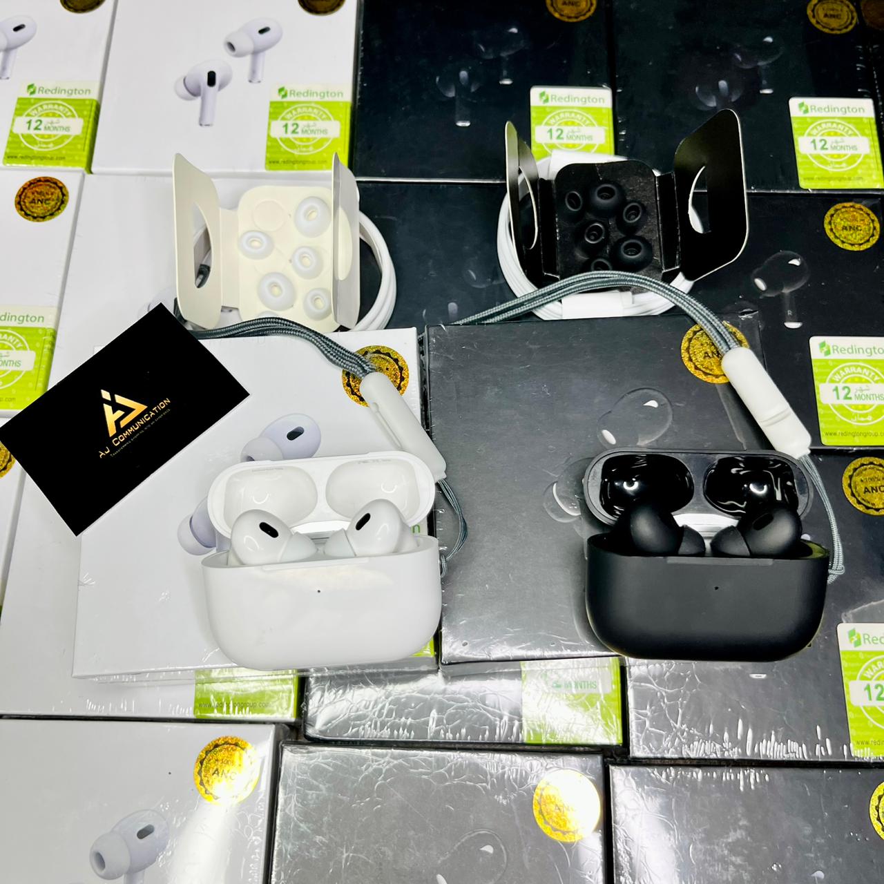 Latest Airpods Pro 2nd Gen Buzzer-Edition With Free Eartips Cable & Lanyard